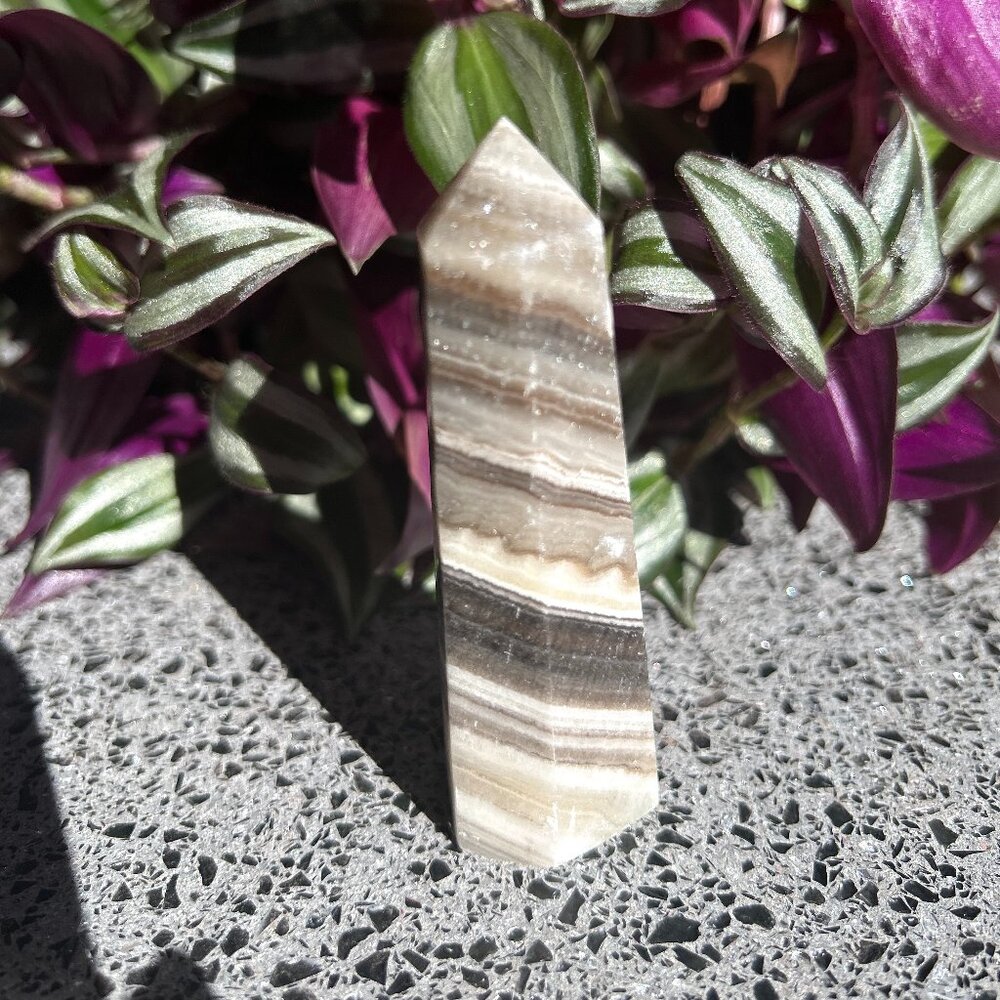 Zebra Calcite Tower